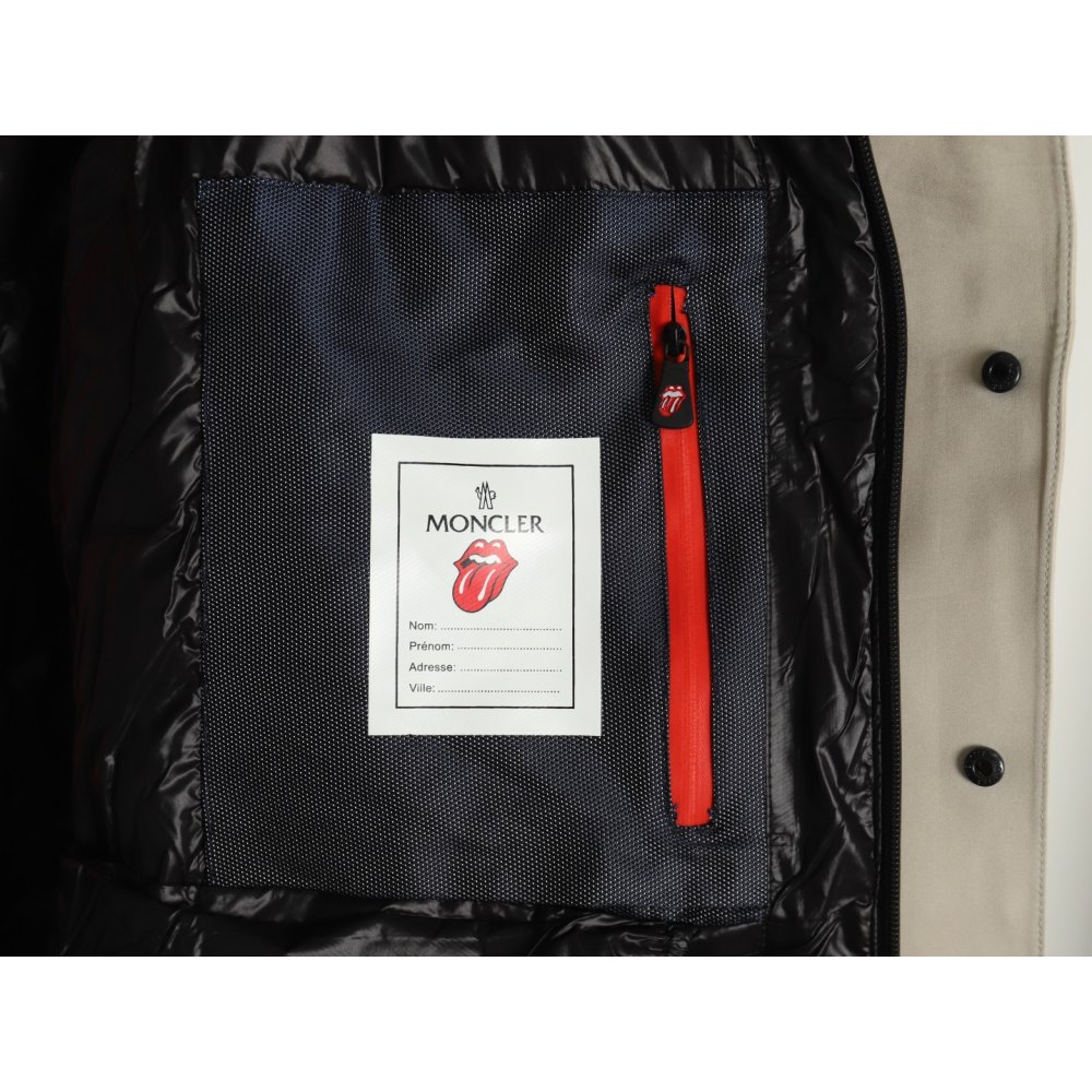 DDMonc*er/Mouth 24Fw Rolling Stone Big Tongue Co-branded Down Jacket