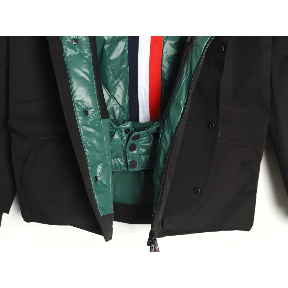 DDMonc*er/Mouth 24Fw Rolling Stone Big Tongue Co-branded Down Jacket Black