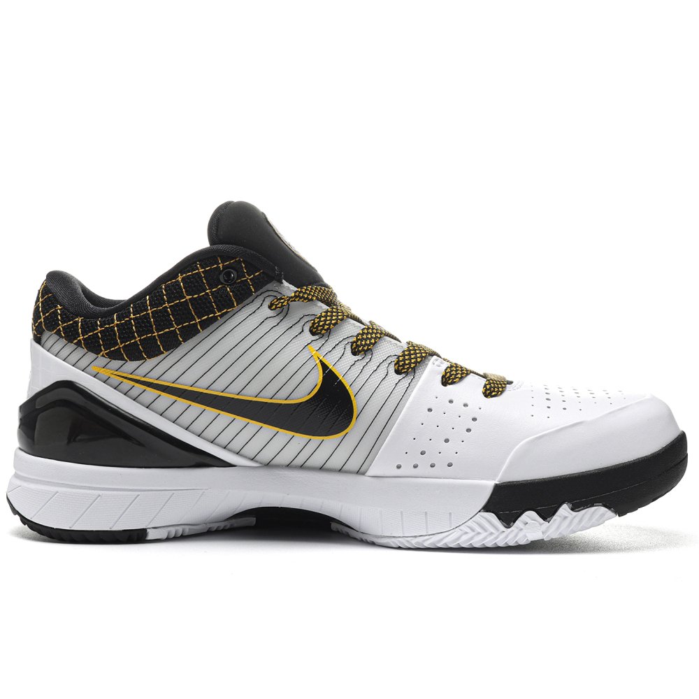 DDNike Kobe 4 Protro White Black Del Sol
