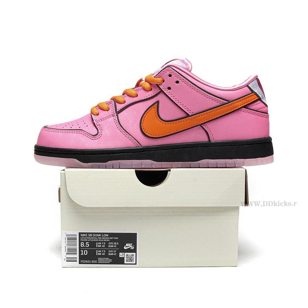 DD Dunk SB Low X The Powerpuff Girls Blossom