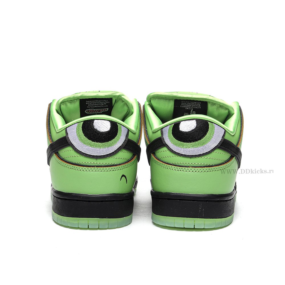 DD Dunk SB Low X The Powerpuff Girls Buttercup