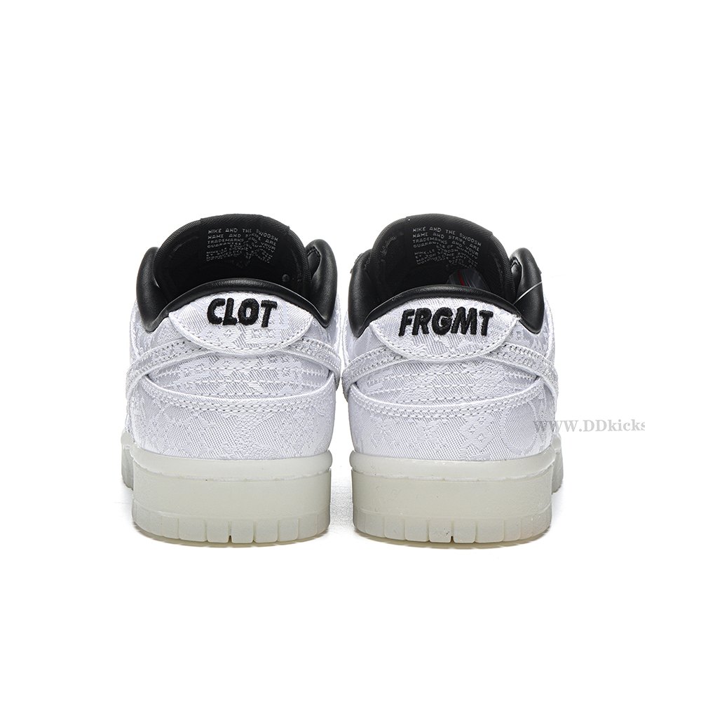 DD Nike Dunk Low CLOT Fragment White