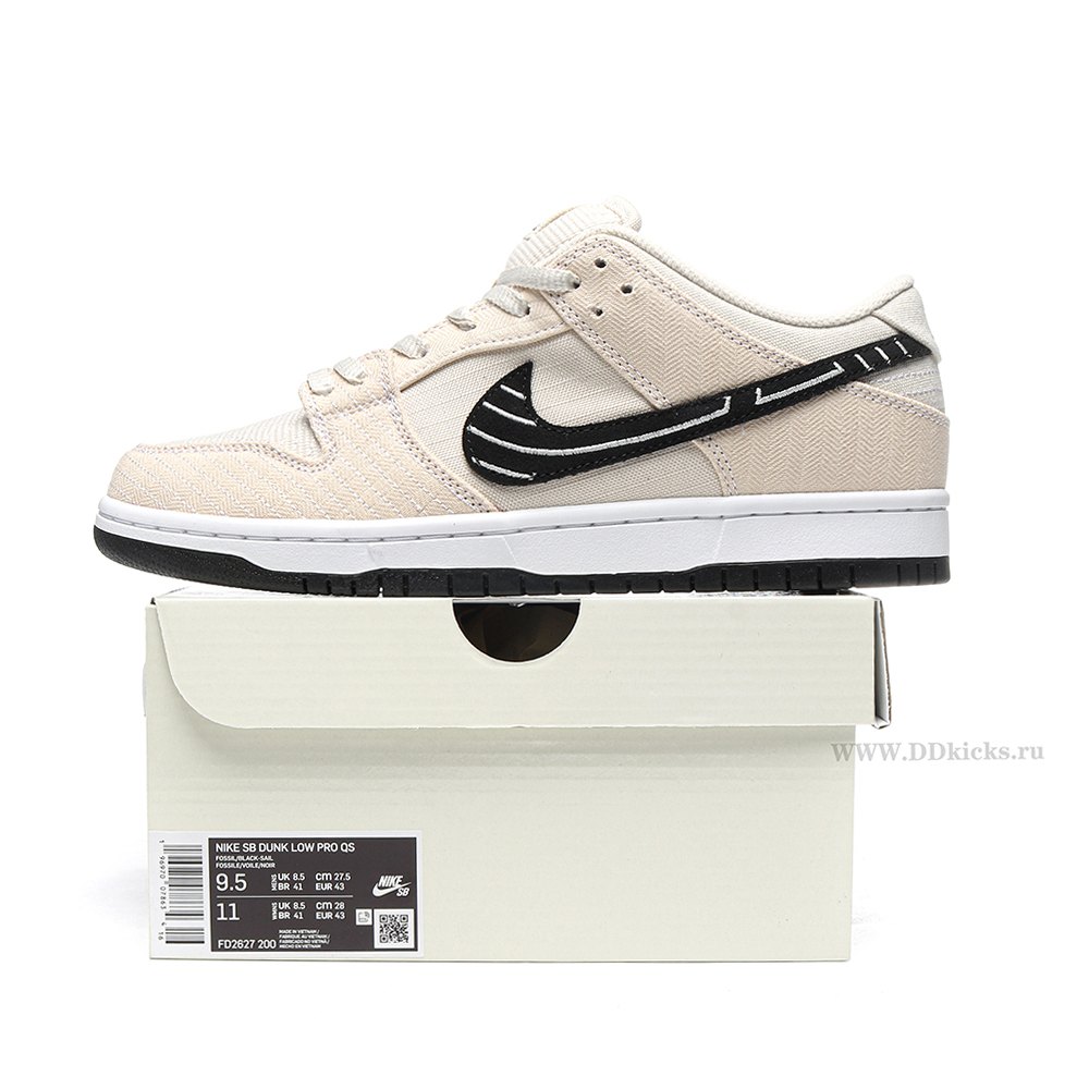 DD Nike SB Dunk Low Albino & Preto