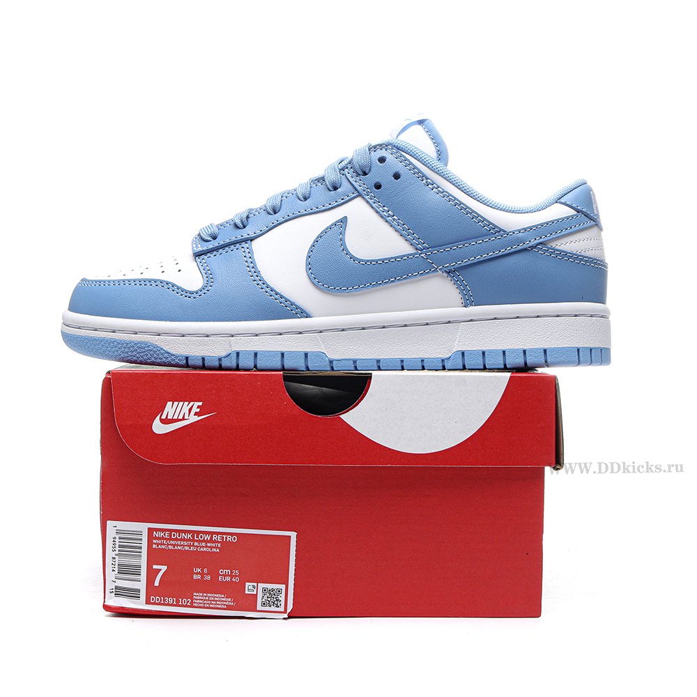 DD Nike Dunk Low UNC