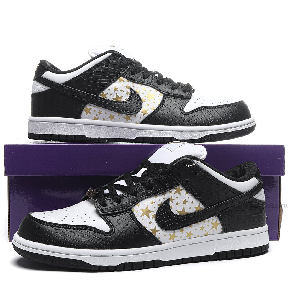 dd nike sb dunk low S*p*e stars black