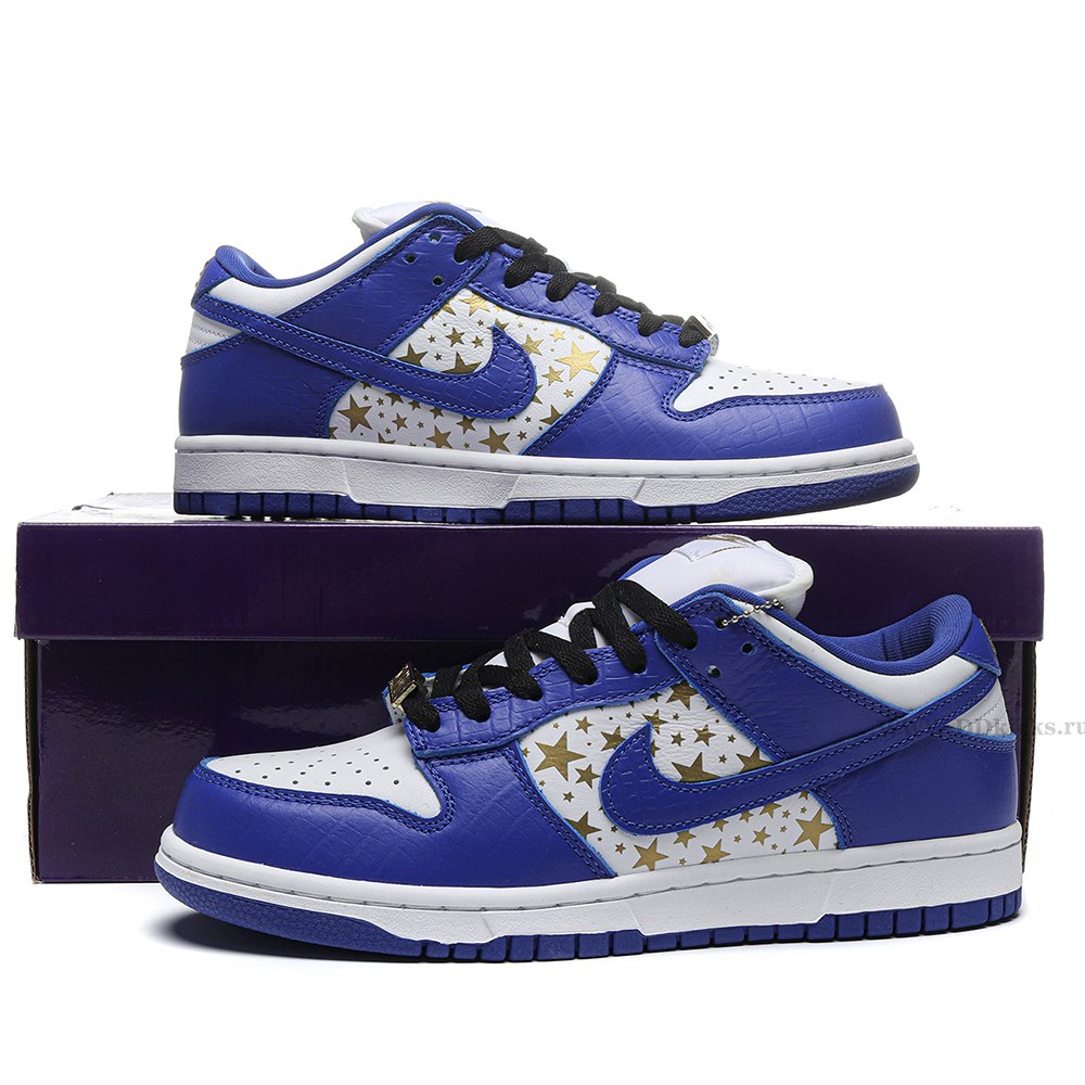 dd nike sb dunk low S*p*e stars hyper royal