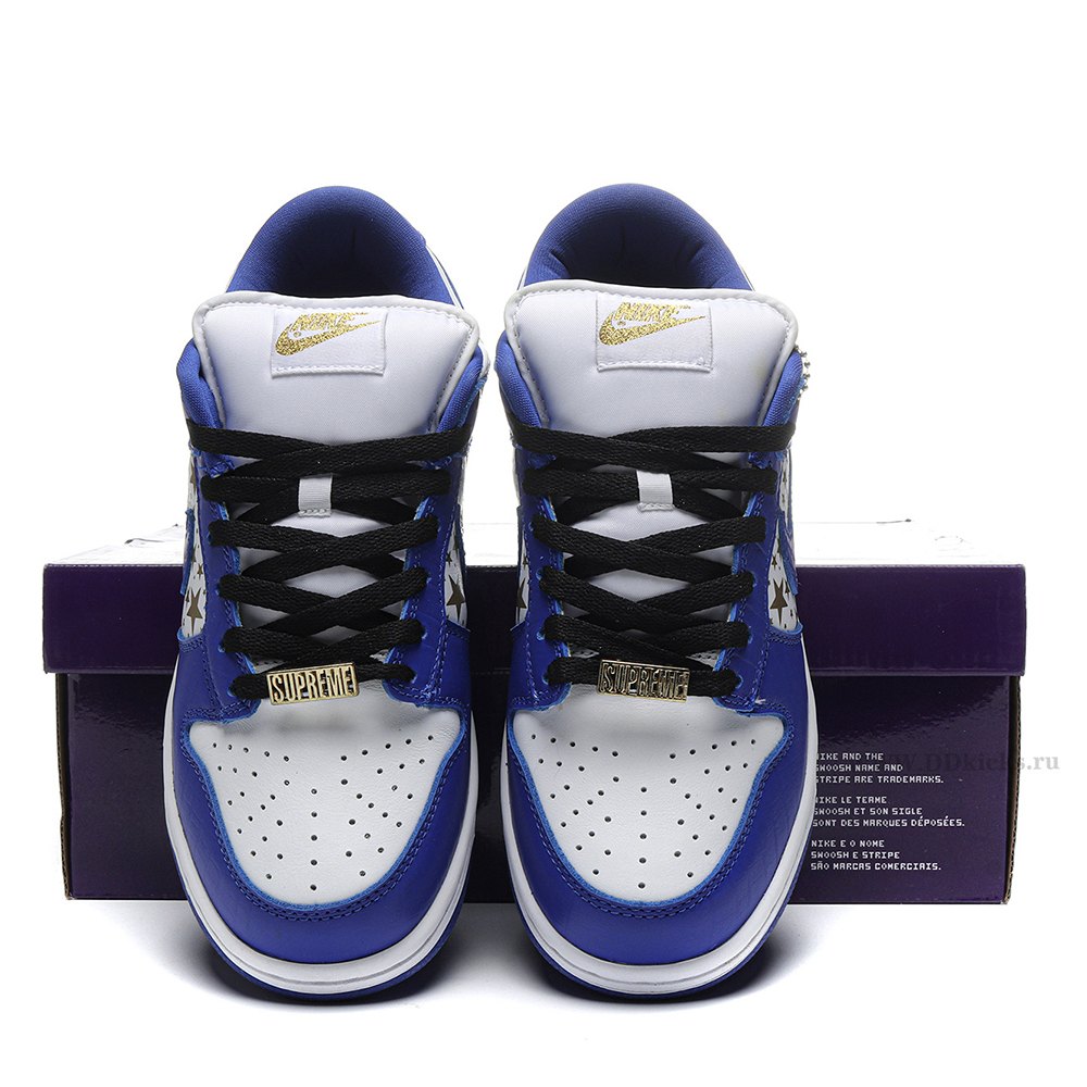 dd nike sb dunk low S*p*e stars hyper royal