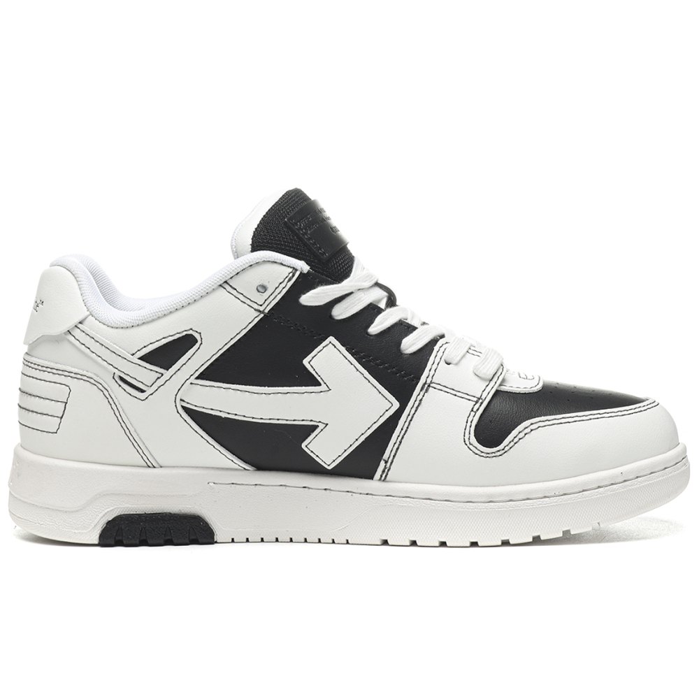DD OFF-WHITE Out Of Office OOO Low Tops White Black