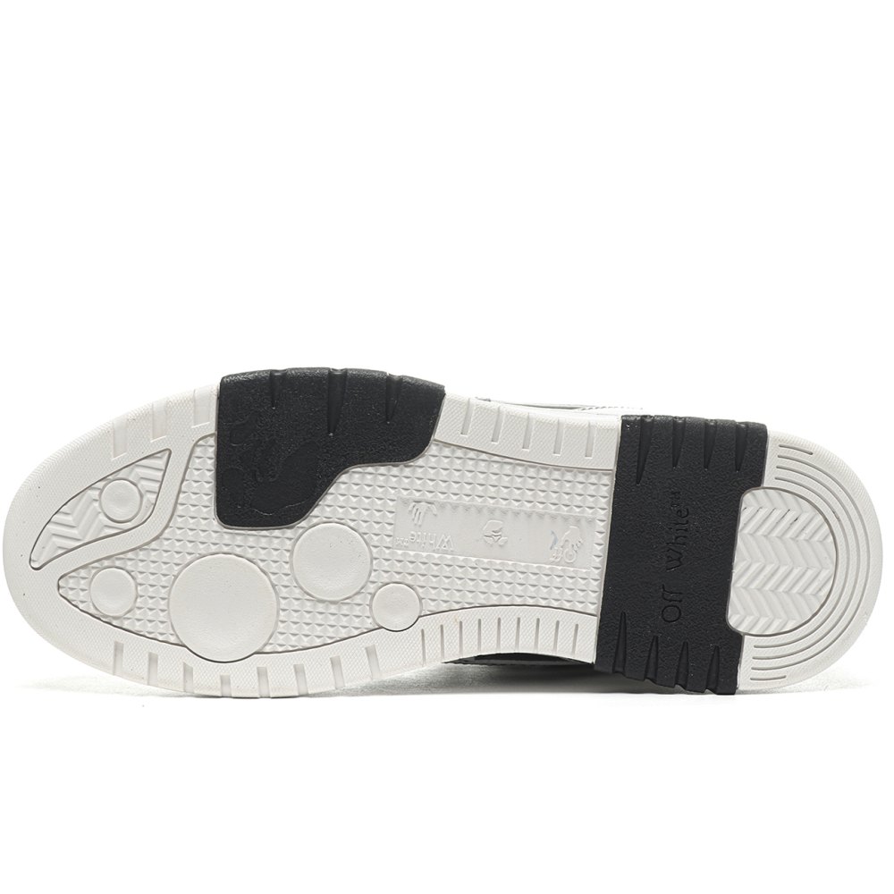 DD OFF-WHITE Out Of Office OOO Low Tops White Black