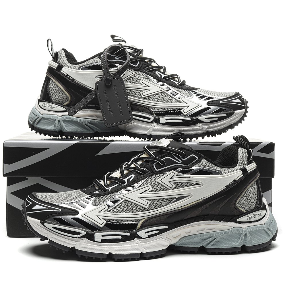 DD OFF-WHITE Be Right Black White Light Blue