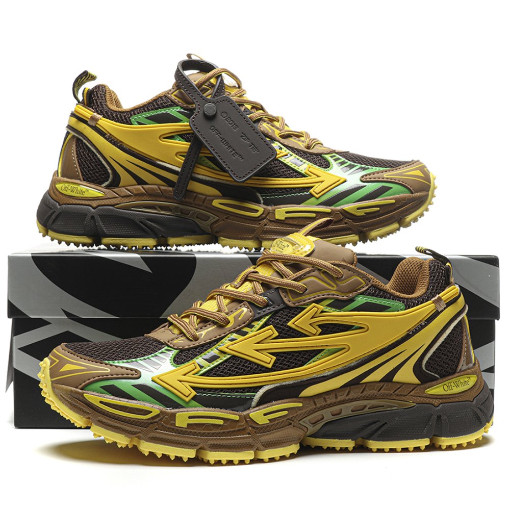 DD OFF-WHITE Be Right Back Yellow