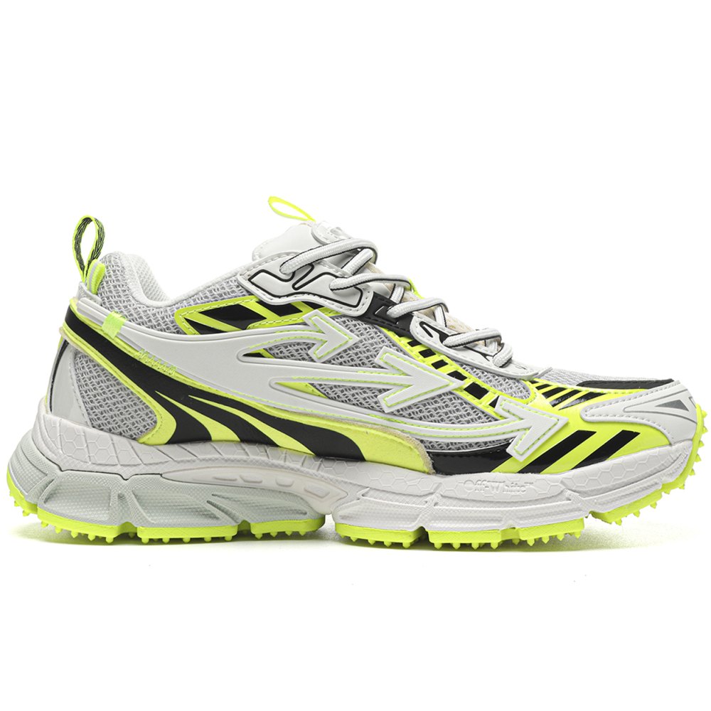 DD OFF-WHITE Be Right Back Fluorescent green white