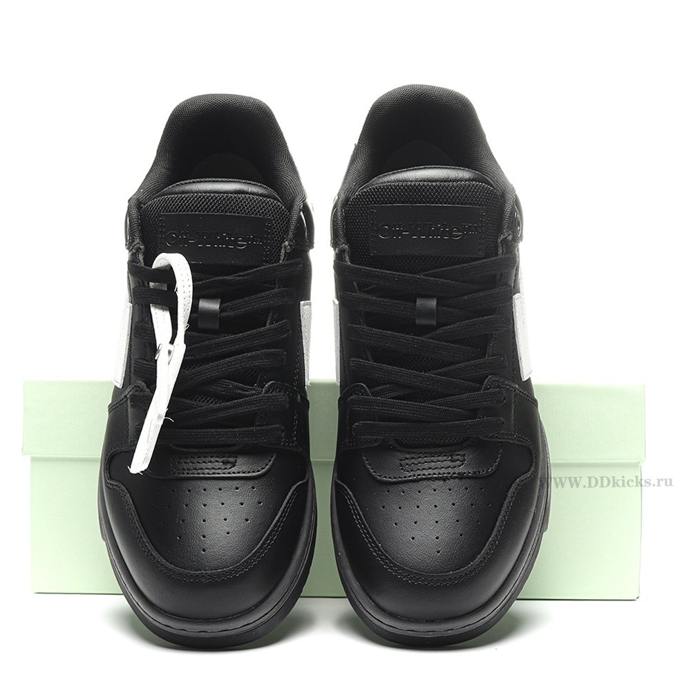 DD OFF-WHITE Out Of Office OOO Low Tops Black Grey White FW23