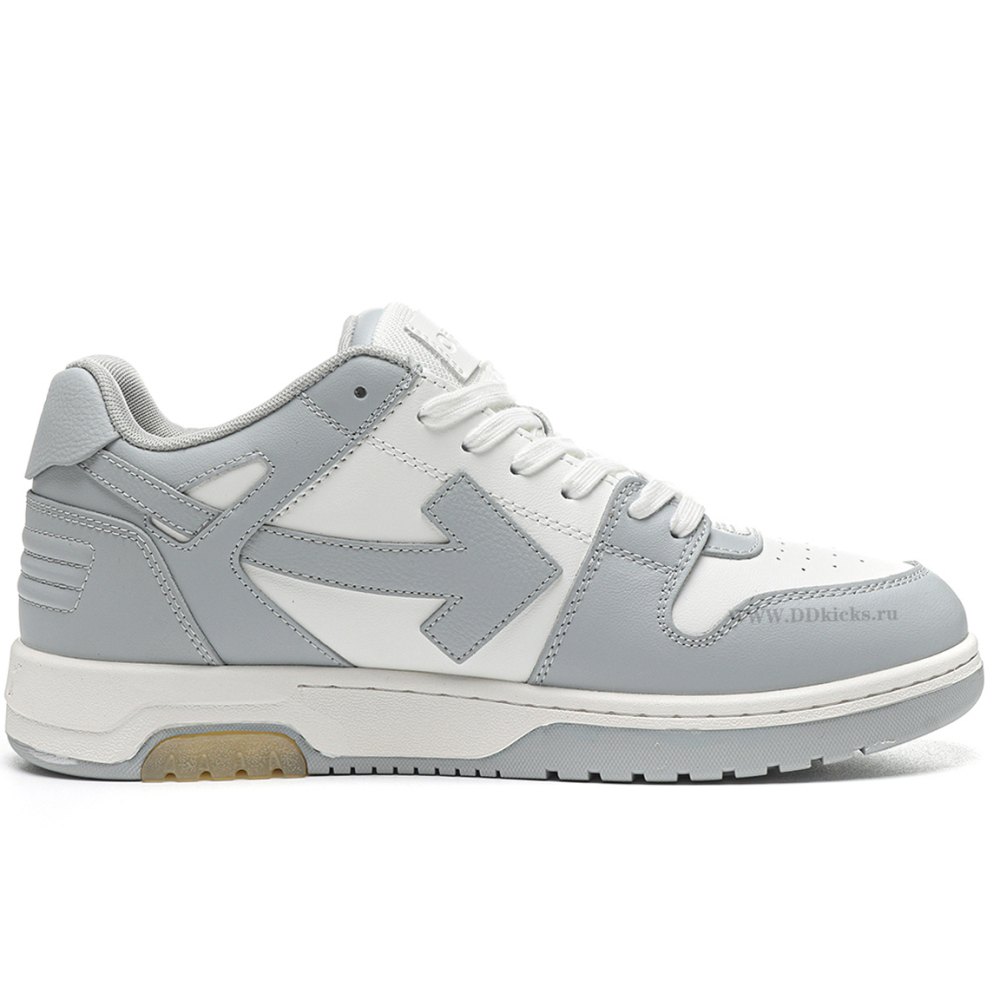 DD OFF-WHITE Out Of Office "OOO" Low Tops Grey White