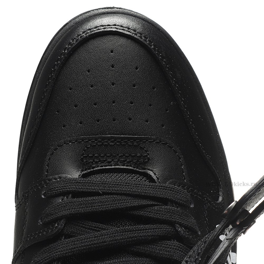 DD OFF-WHITE Out Of Office OOO "For Walking" Low Tops Black White