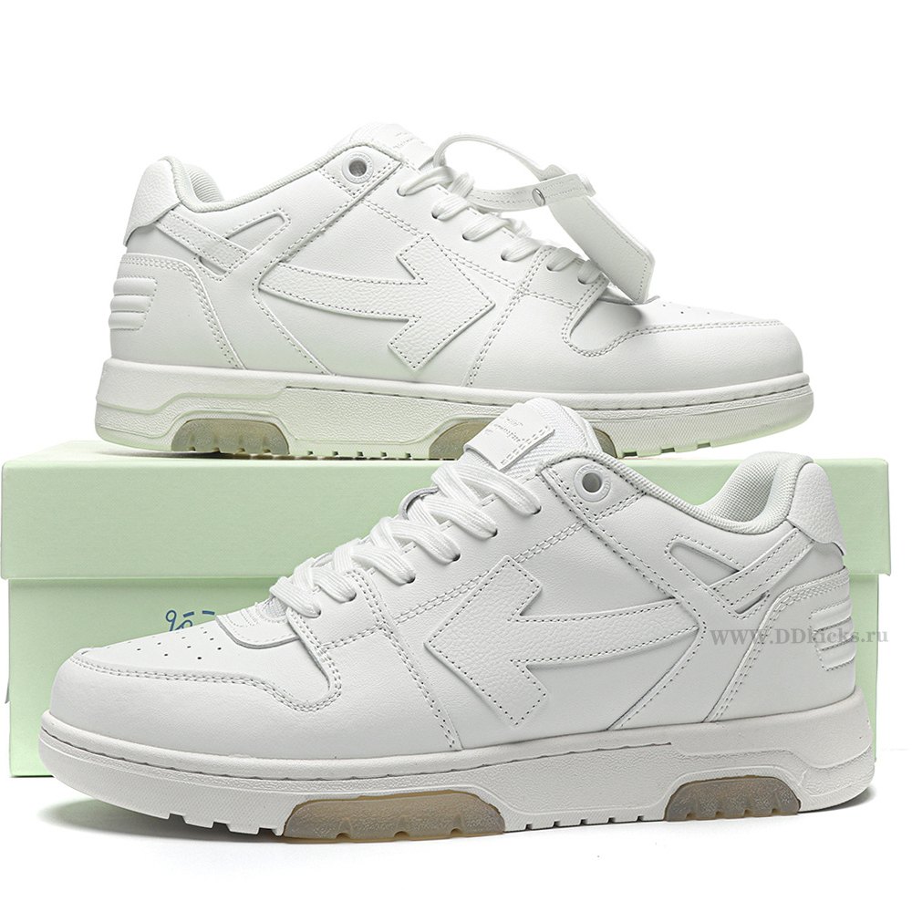 DD OFF-WHITE Out Of Office OOO Low Tops White