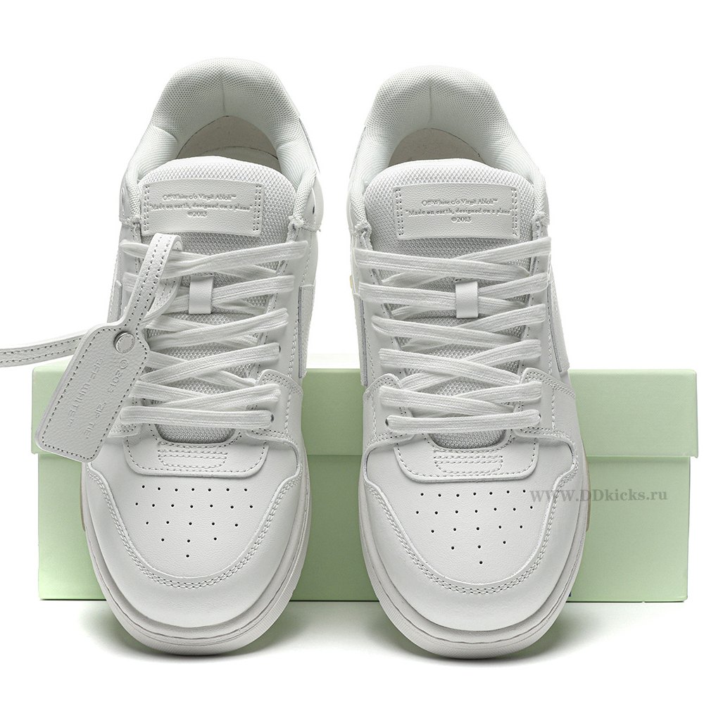 DD OFF-WHITE Out Of Office OOO Low Tops White