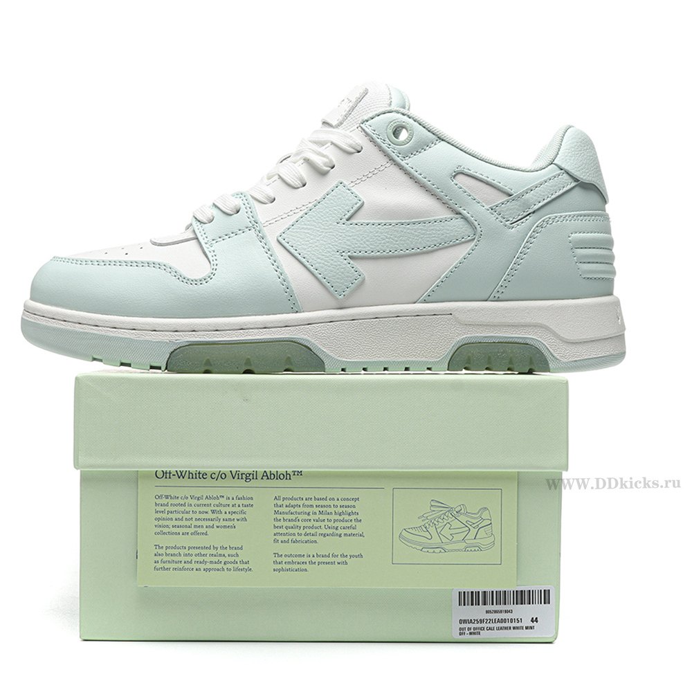 DD OFF-WHITE Out Of Office "OOO" Low Mint White