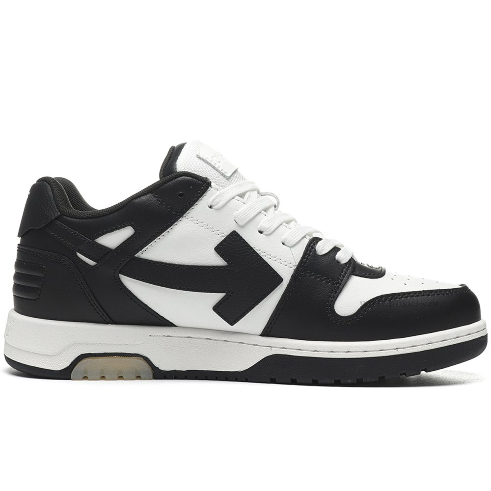 DD OFF-WHITE Out Of Office OOO Low Tops White Black White