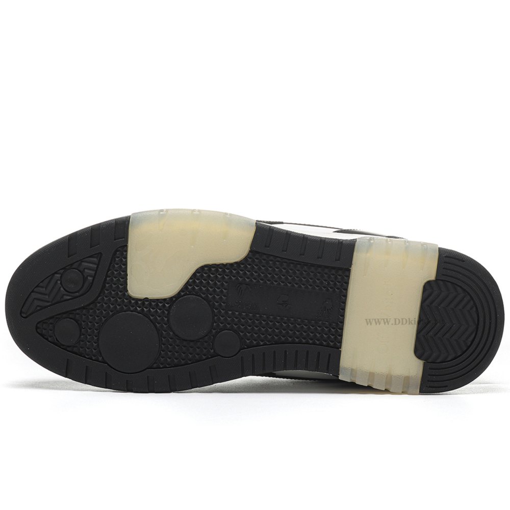 DD OFF-WHITE Out Of Office OOO Low Tops White Black White