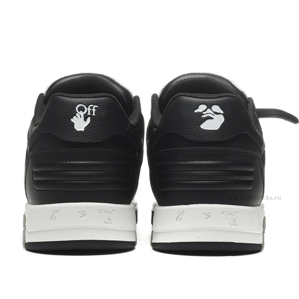 DD OFF-WHITE Out Of Office OOO Low Tops White Black White