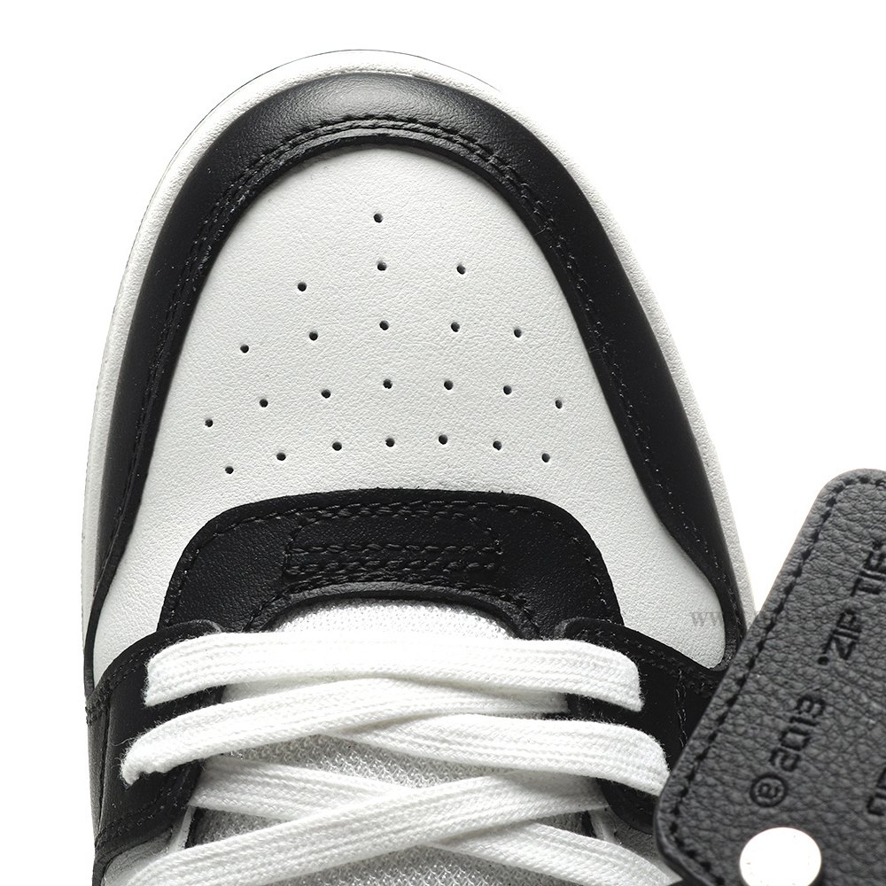 DD OFF-WHITE Out Of Office OOO Low Tops White Black White