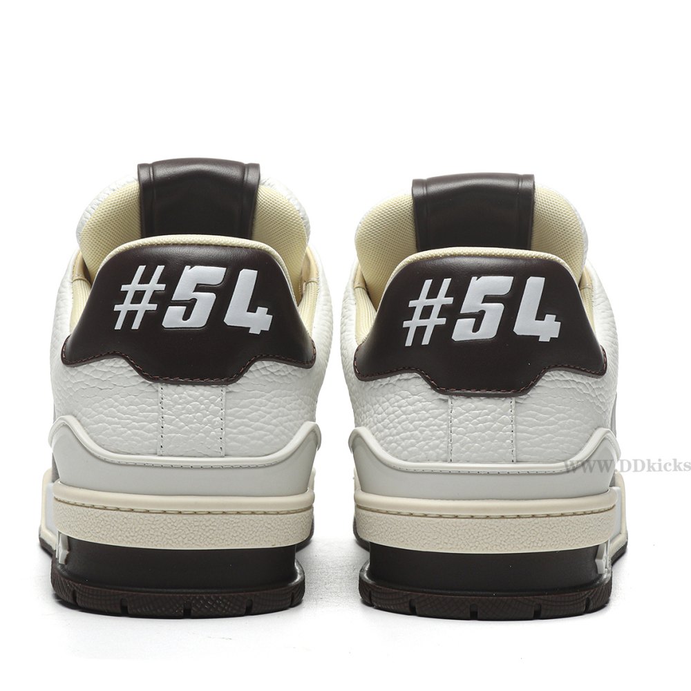 DD Lou1s Vu1tton LV Trainer White/ Brown
