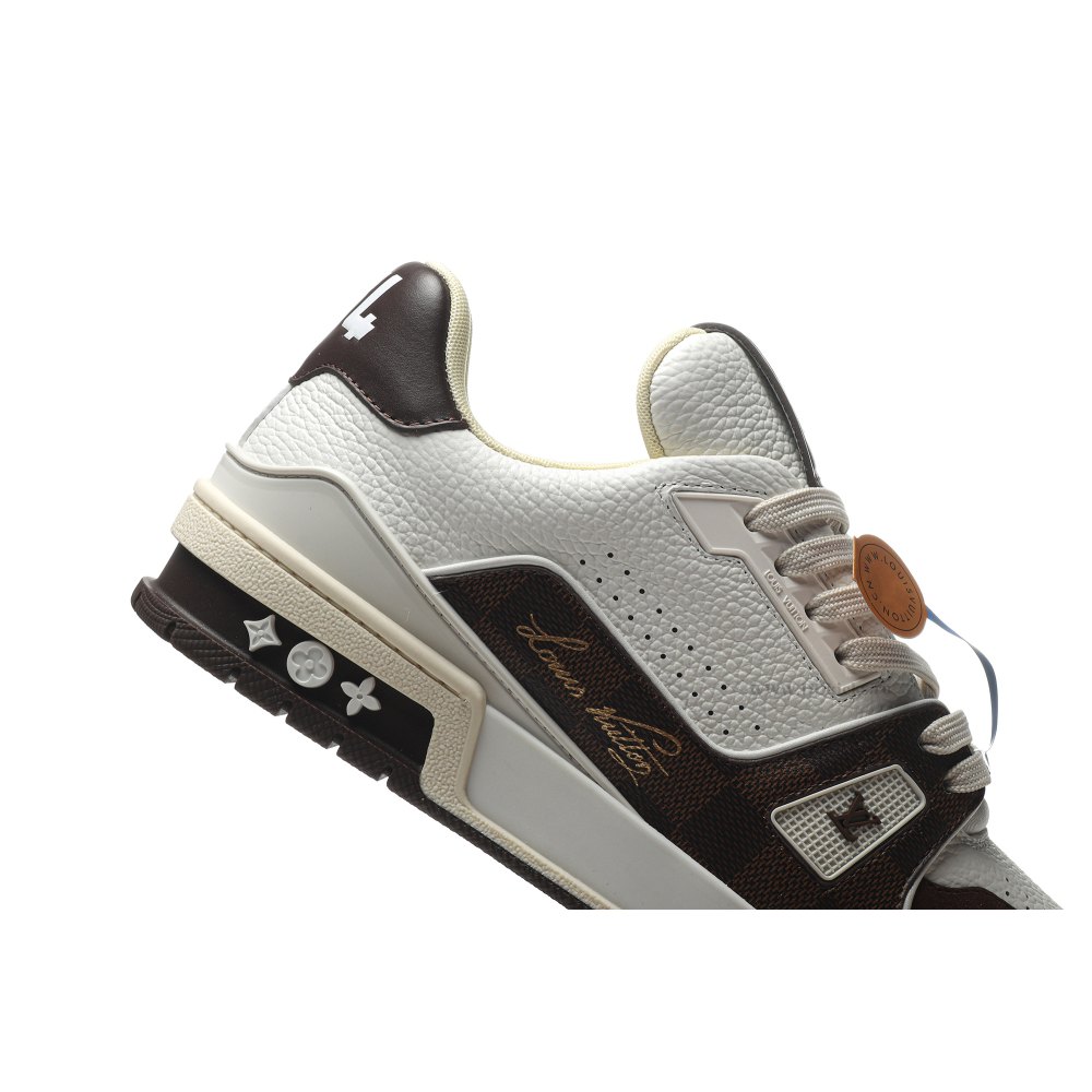 DD Lou1s Vu1tton LV Trainer White/ Brown