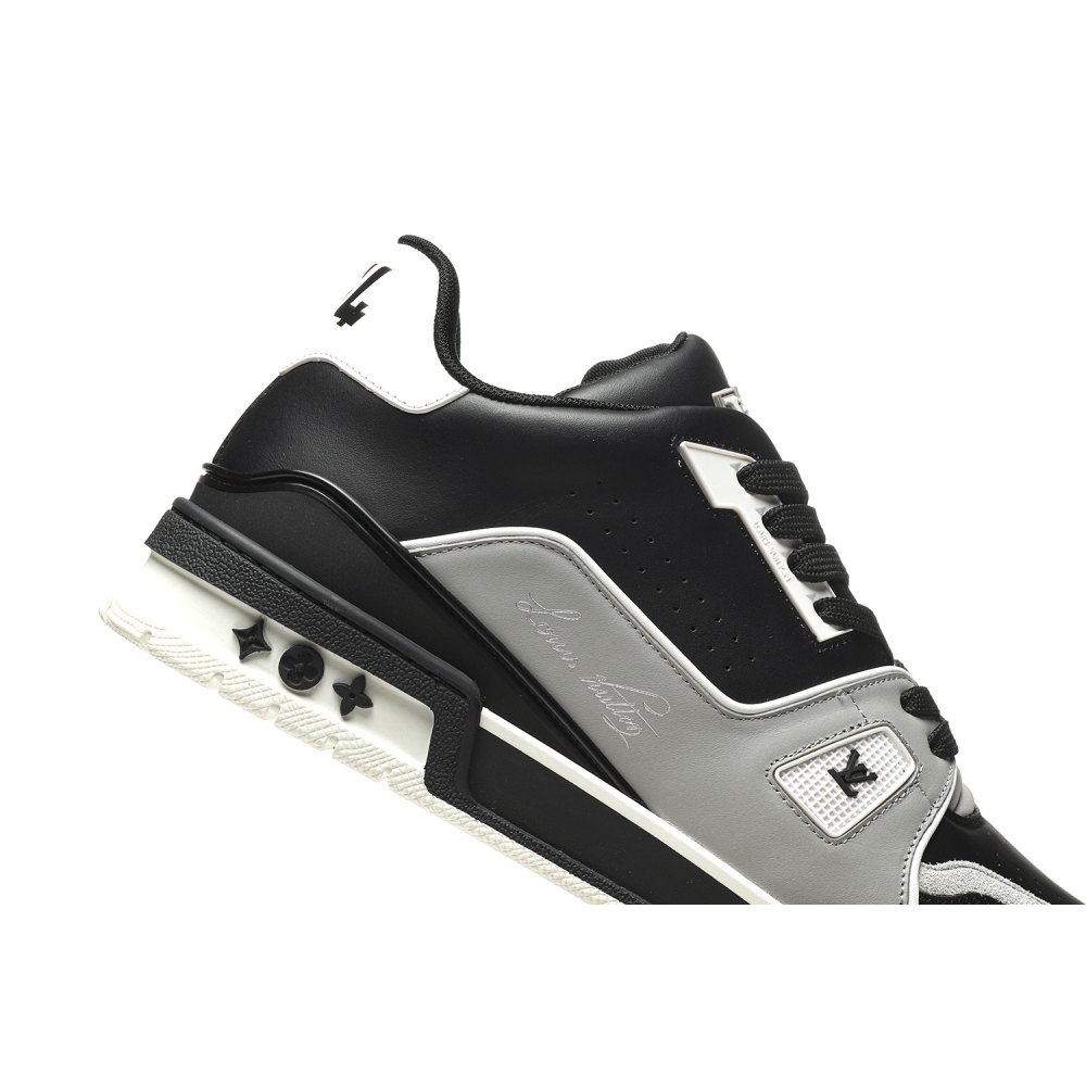 DD Lou1s Vu1tton Trainer Black Grey White