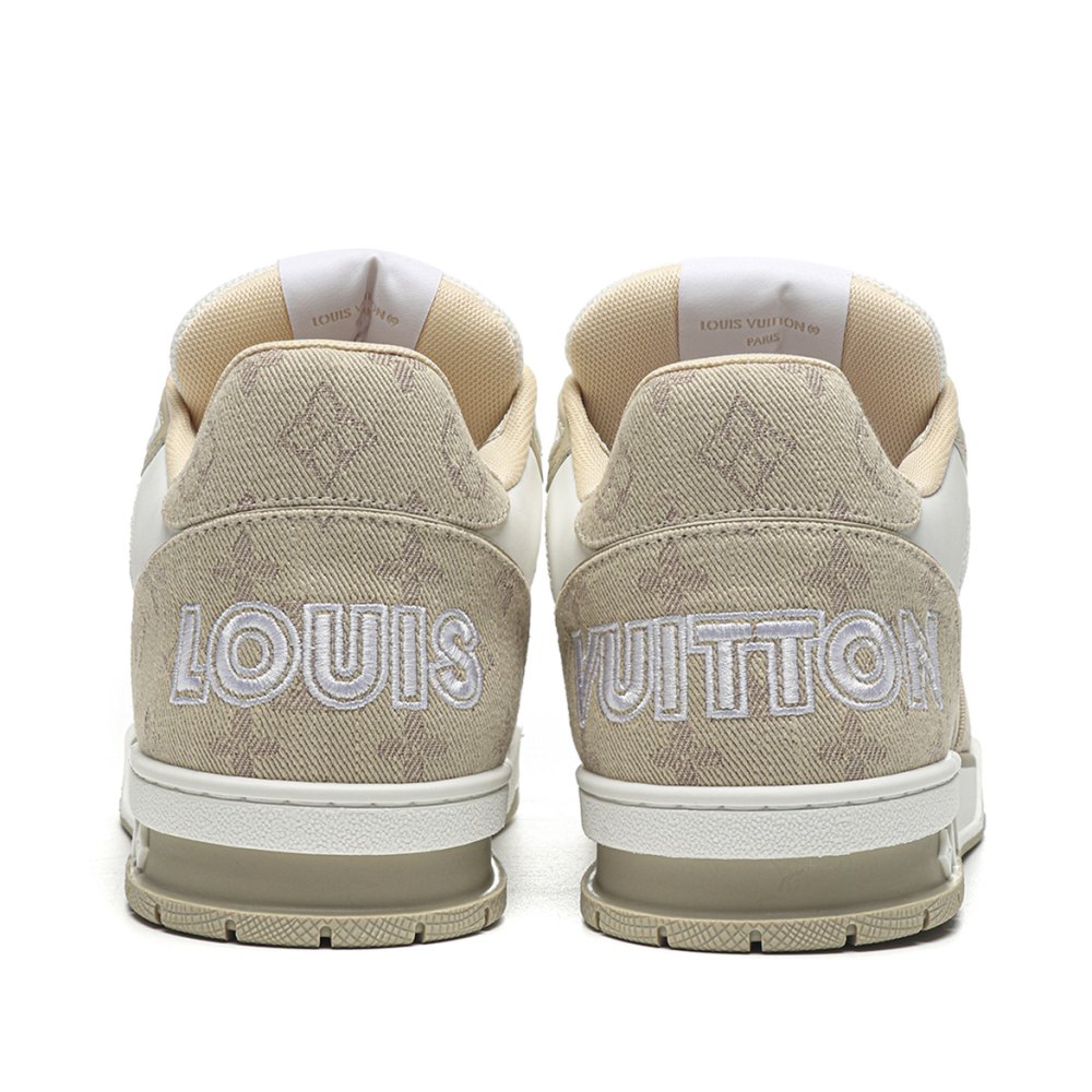 DD Lou1s Vu1tton Trainer white/apricot
