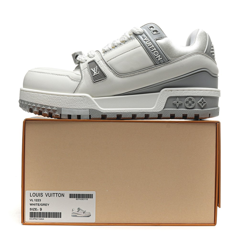 DD Lou1s Vu1tton Trainer Maxi white/grey