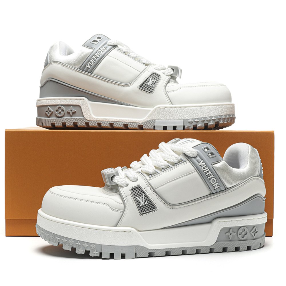 DD Lou1s Vu1tton Trainer Maxi white/grey