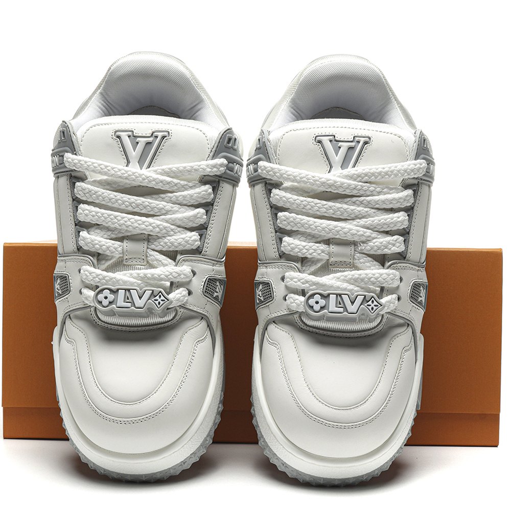 DD Lou1s Vu1tton Trainer Maxi white/grey