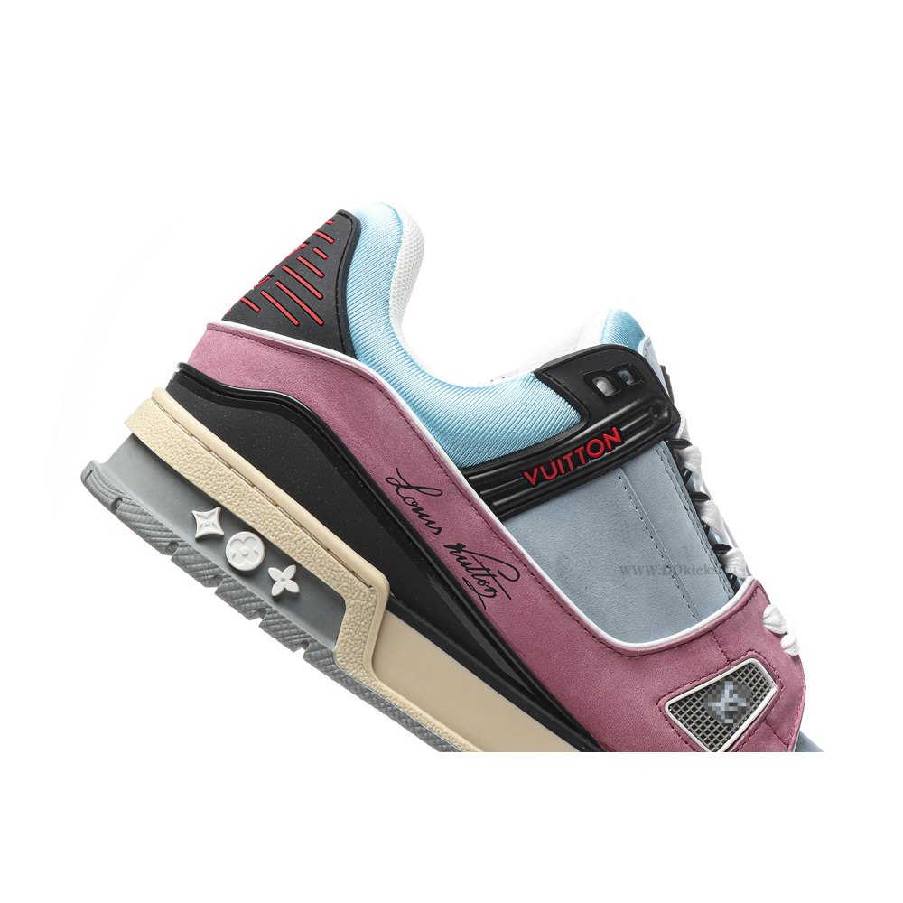 DD Lou1s Vu1tton Trainer Bluish Violet