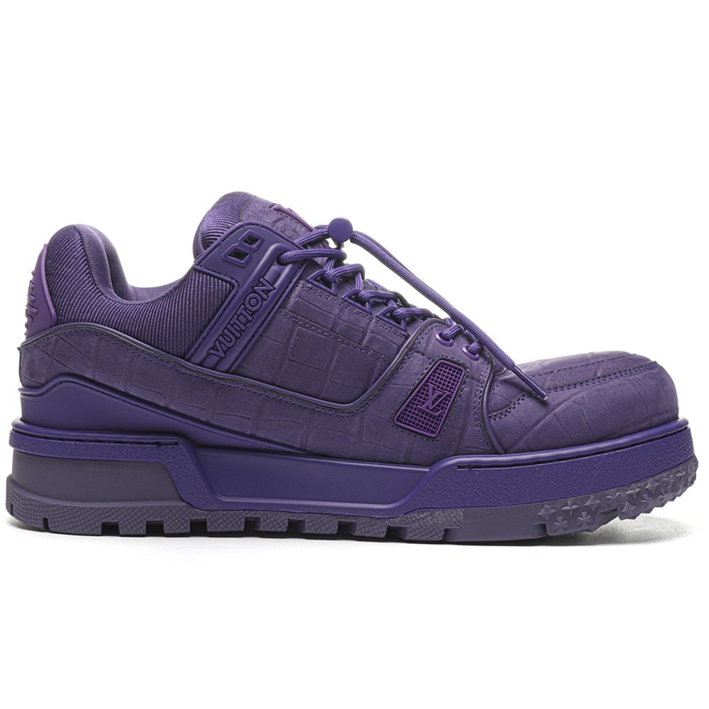 DD Lou1s Vu1tton Trainer Maxi Sneaker Violet