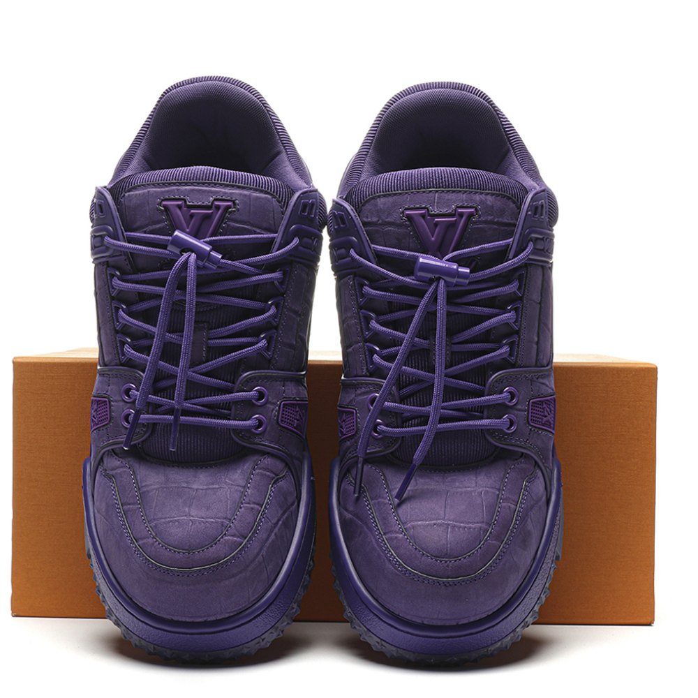 DD Lou1s Vu1tton Trainer Maxi Sneaker Violet