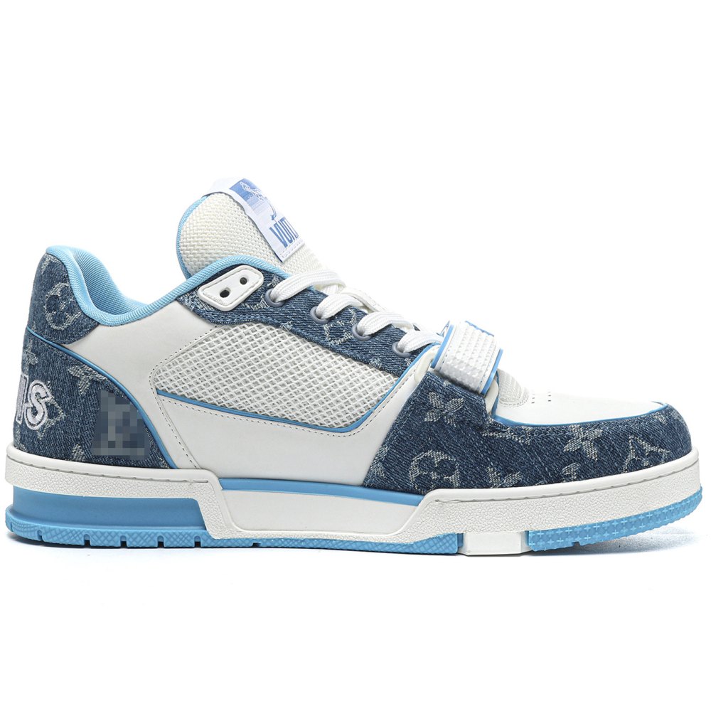 DD Lou1s Vu1tton Trainer Monogram Denim