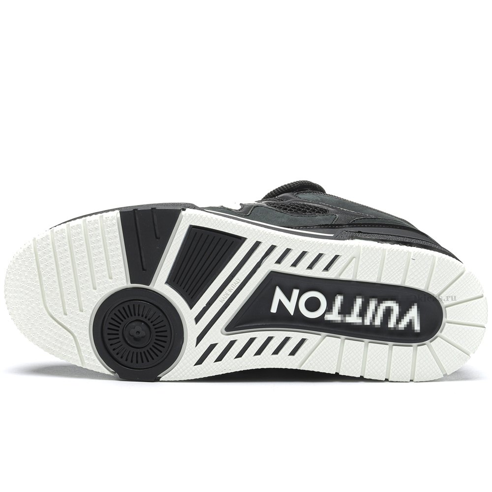 DD Lou1s Vu1tton Skate Sneaker Black White