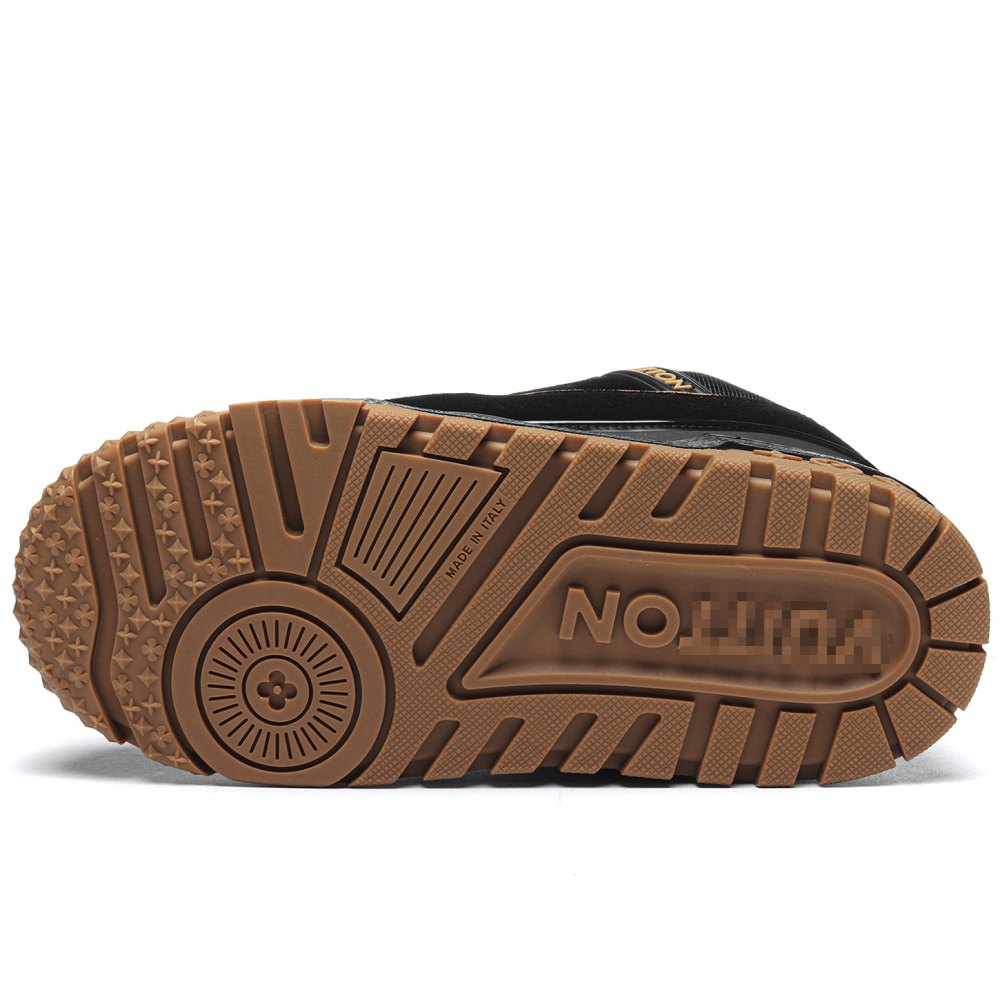 DD Lou1s Vu1tton Trainer Black Brown Suede