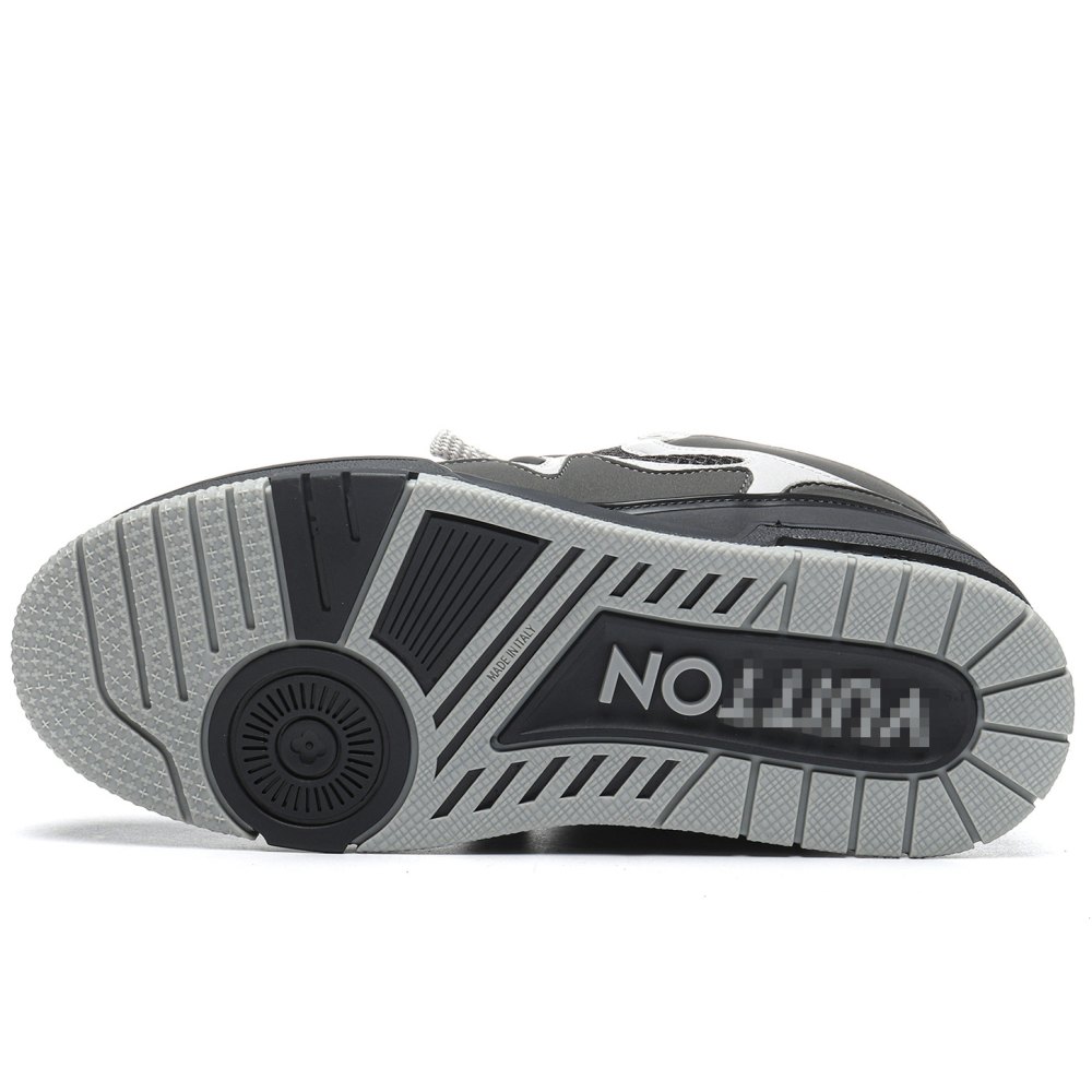 DD Lou1s Vu1tton Skate Sneaker Grey White