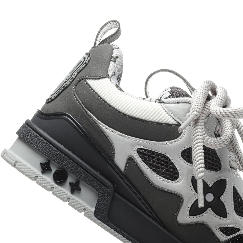 DD Lou1s Vu1tton Skate Sneaker Grey White