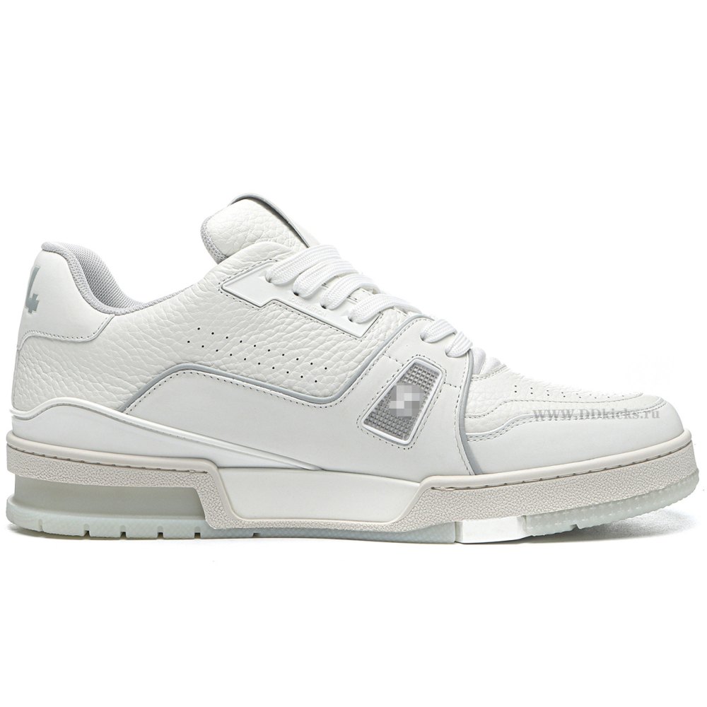 DD Lou1s Vu1tton Trainer White Signature