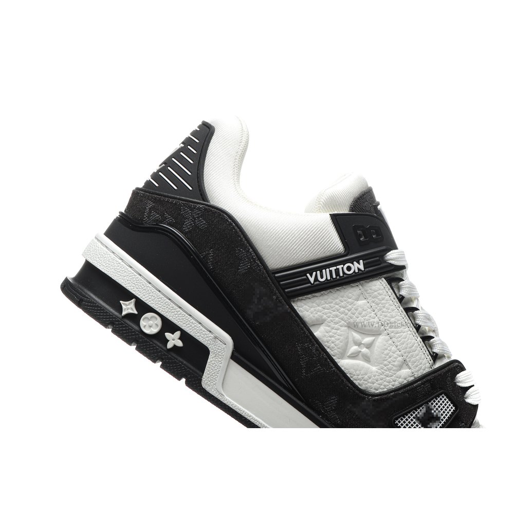 DD Lou1s Vu1tton Trainer Black White
