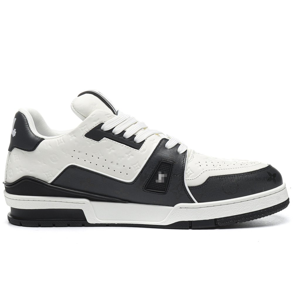 DD Lou1s Vu1tton Trainer #54 Black White