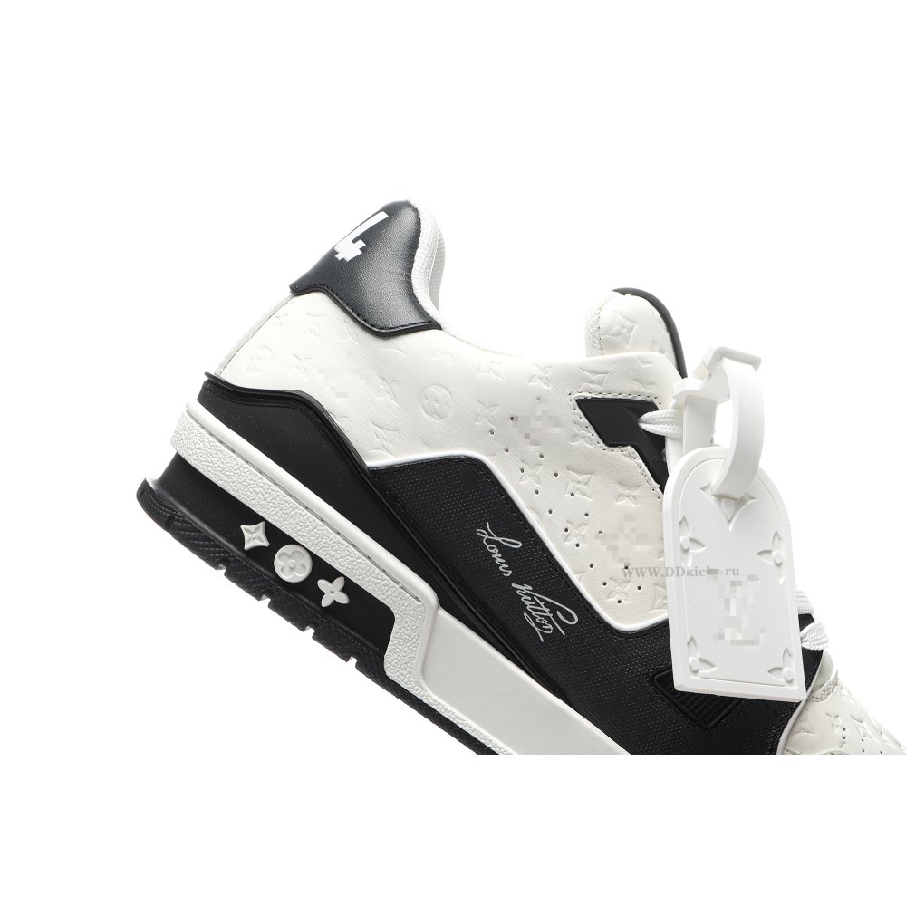 DD Lou1s Vu1tton Trainer #54 Black White