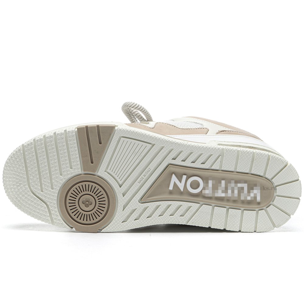 DD Lou1s Vu1tton Skate Sneaker Beige White