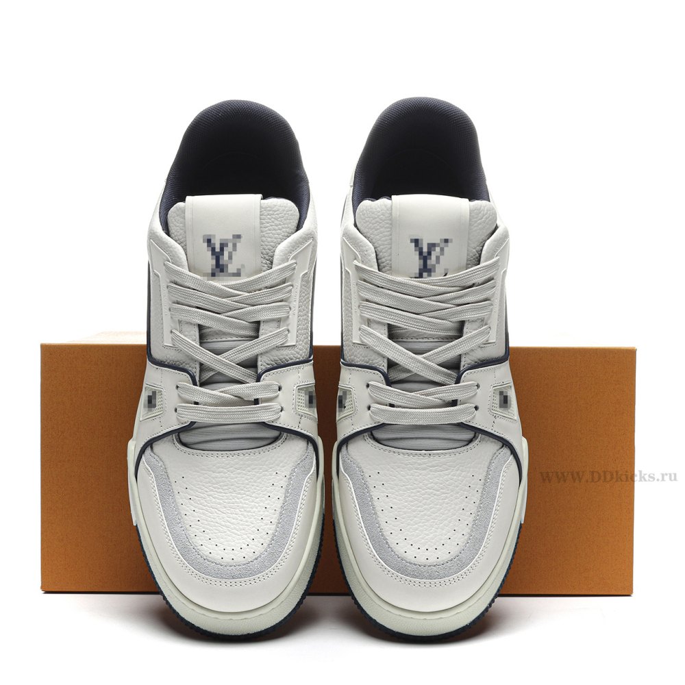 DD Lou1s Vu1tton Trainer #54 Signature White Marine