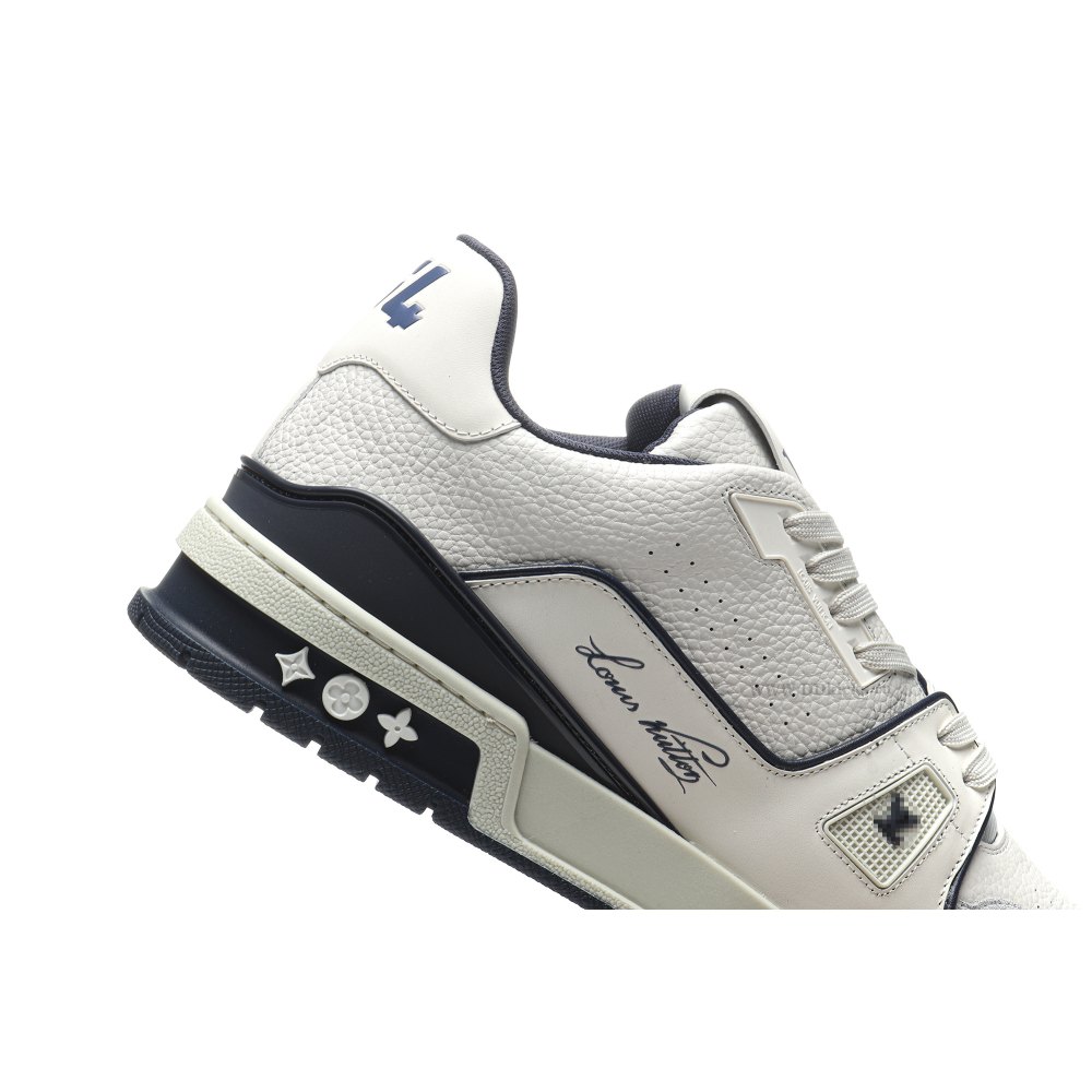 DD Lou1s Vu1tton Trainer #54 Signature White Marine