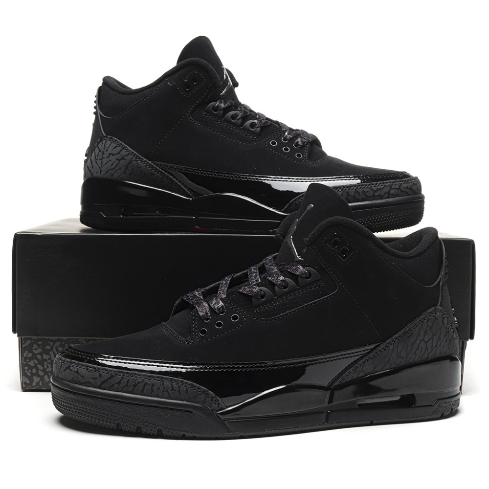 DD Jordan 3 Spizike Low Black Cat-CT8532 001