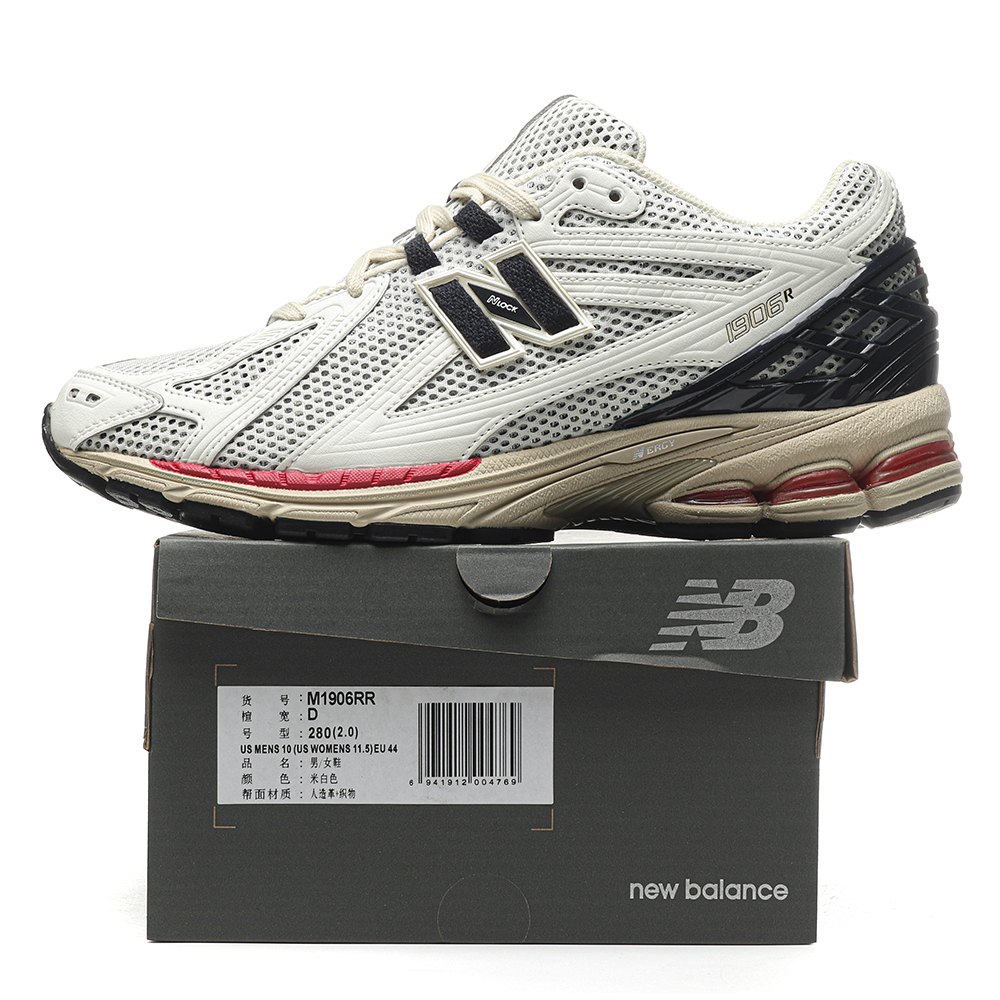 DD New Balance 1906R Sea Salt Eclipse True Red-M1906RR